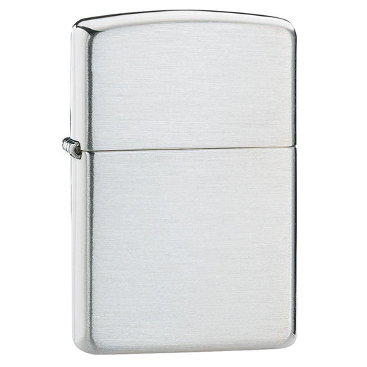 Zippo Windproof Lighter Armor® Brushed Sterling Silver