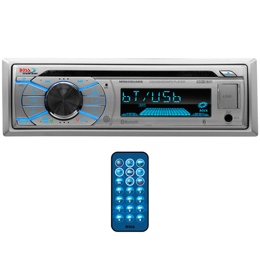 Boss Audio Marine Am/fm/cd Receiver With Bluetooth (silver)