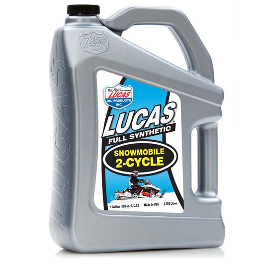Lucas Oil Synthetic 2-cycle Snowmobile Oil - 1 Gallon