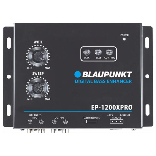 Blaupunkt Digital Bass Enhancer Processor 2 Knobs Dash Mount Control