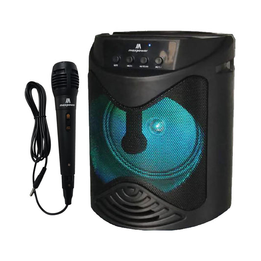 Maxpower 6.5" Portable Karaoke Bluetooth Speaker